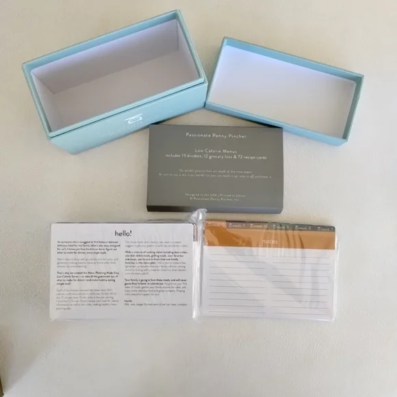 Passionate Penny Pincher Menu Planning Made Easy Low Calorie Series Open Box - Picture 2 of 10